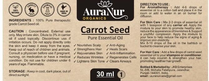 Carrot seed oil (30ml)