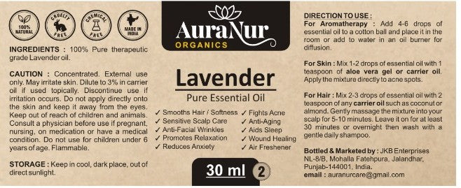 Lavender oil (30ml)