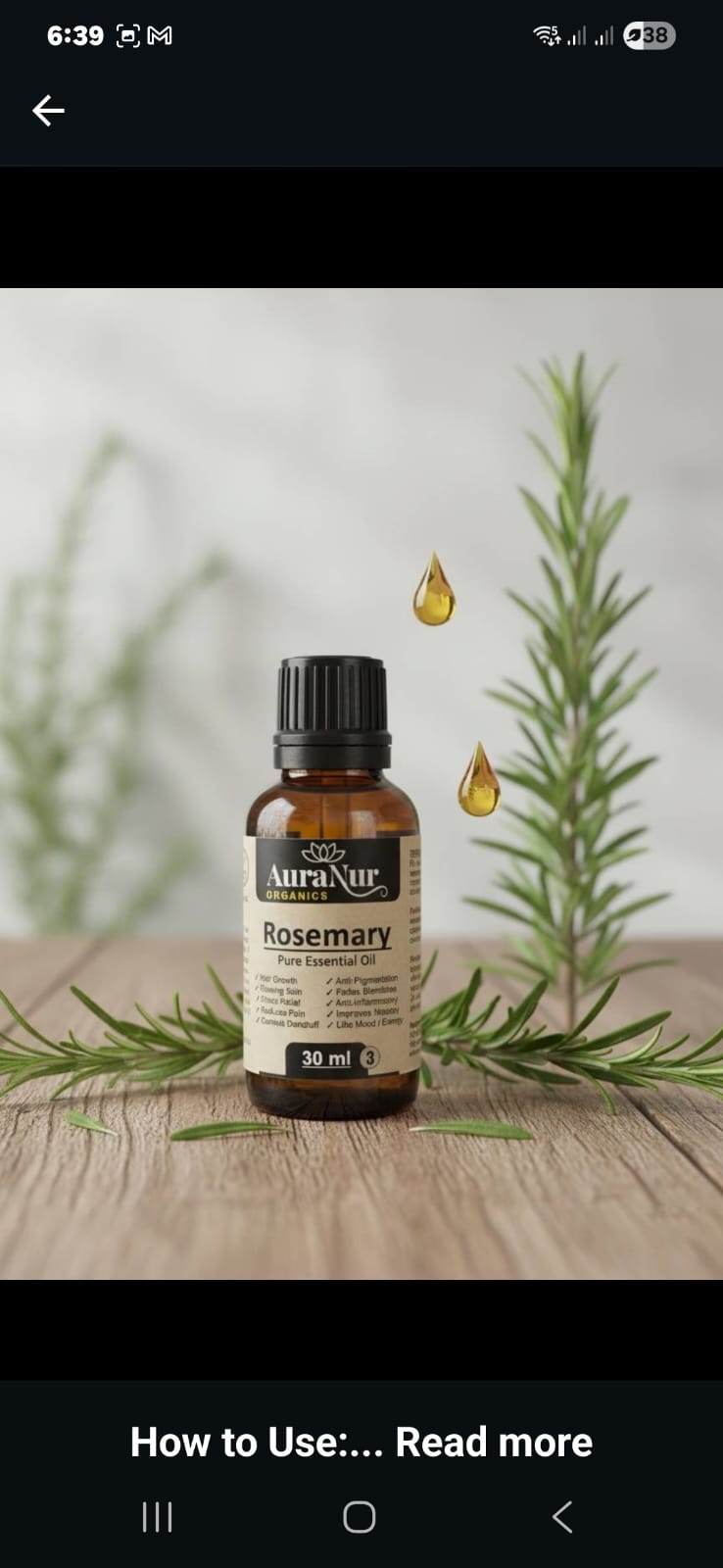 Rosemary oil (30ml)