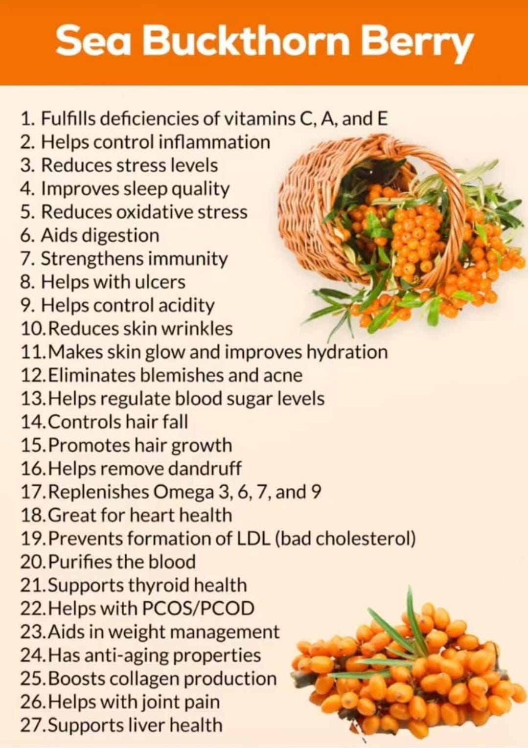 Sea Buckthorn Berries 250g