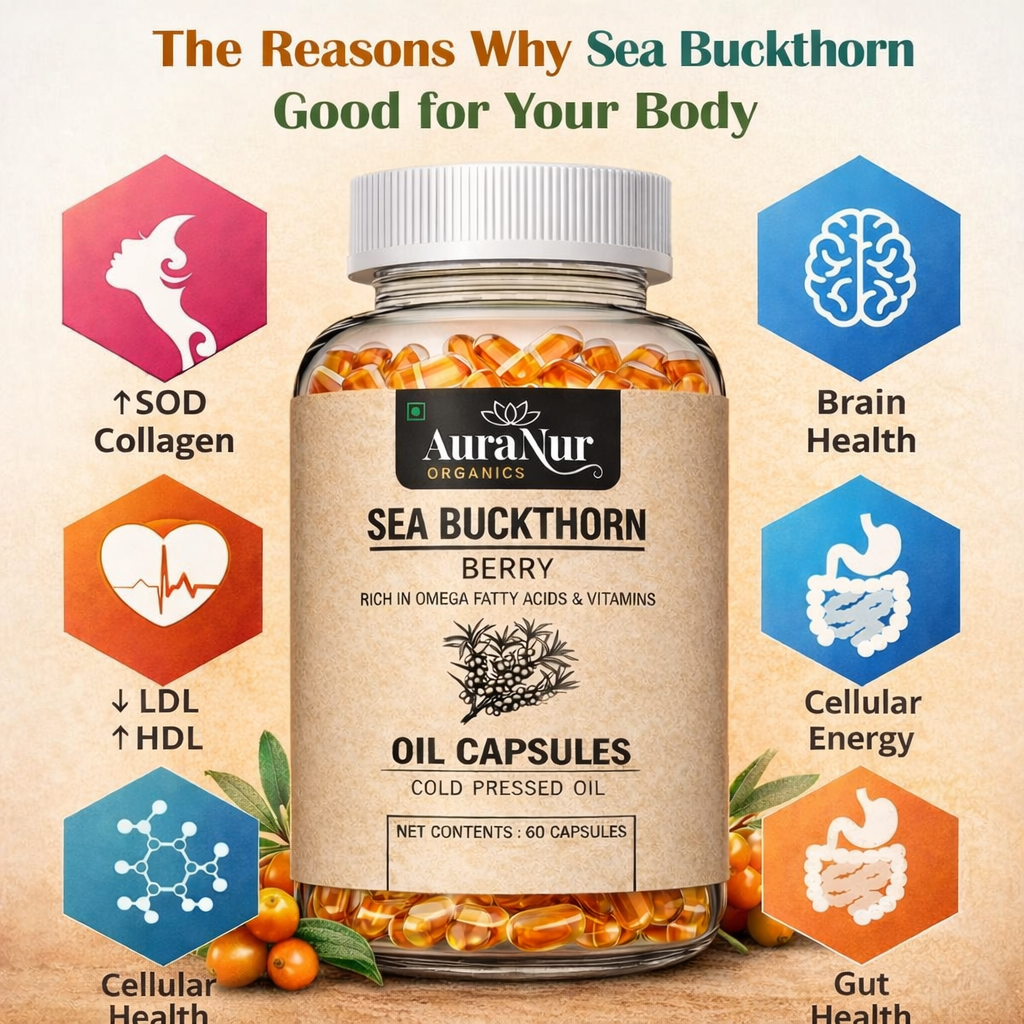Sea Buckthron Berry Oil Capsule