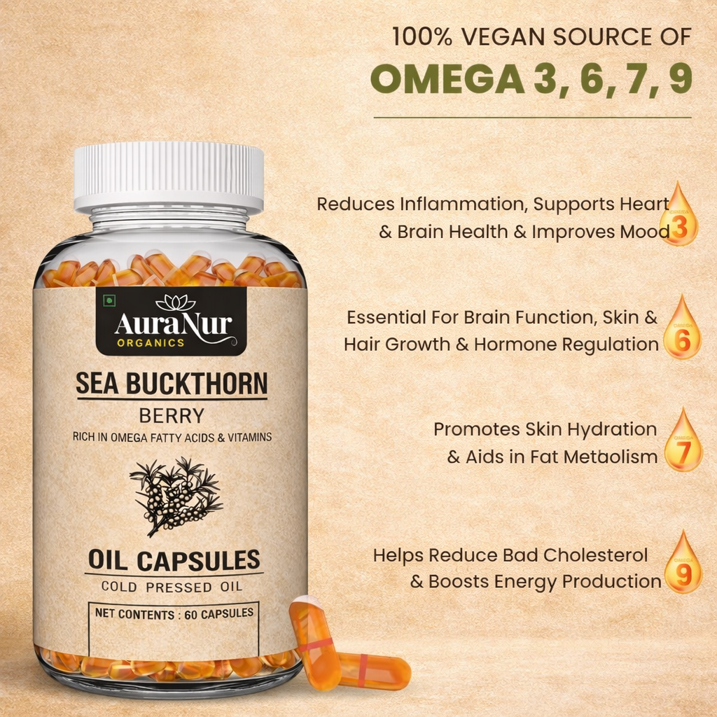 Sea Buckthron Berry Oil Capsule