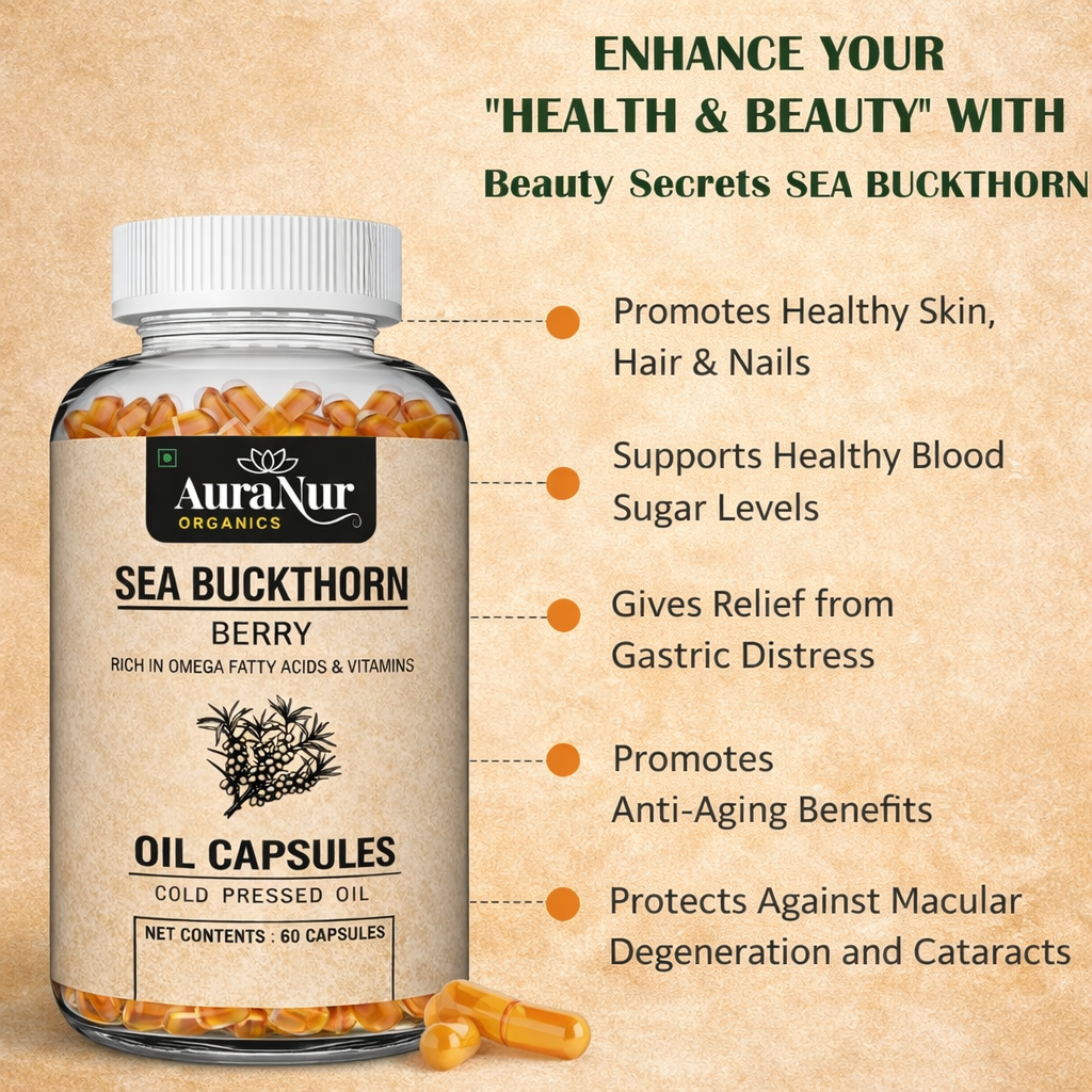 Sea Buckthron Berry Oil Capsule