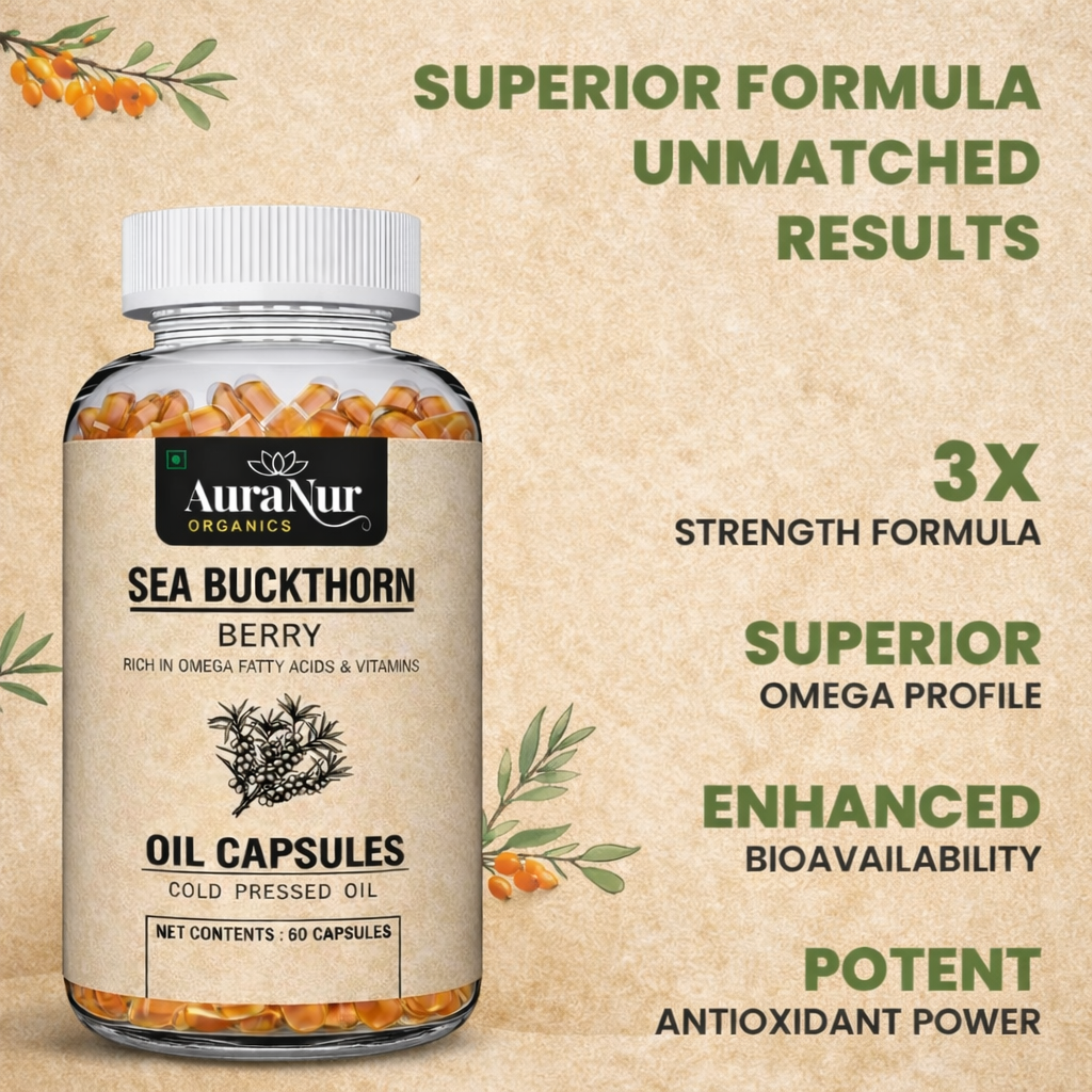 Sea Buckthron Berry Oil Capsule